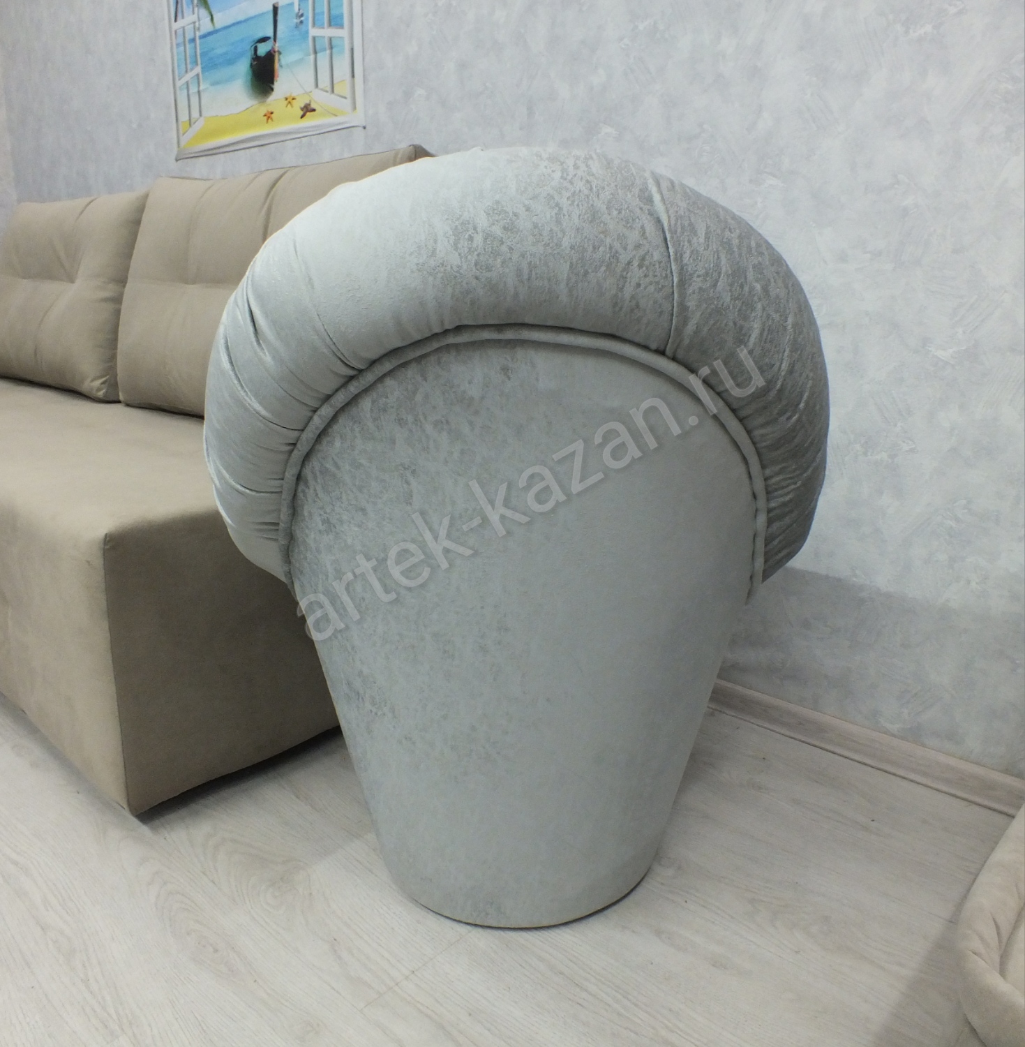 Кресло-пуф, фото 3. Купить недорогой диван по низкой цене от производителя можно у нас.